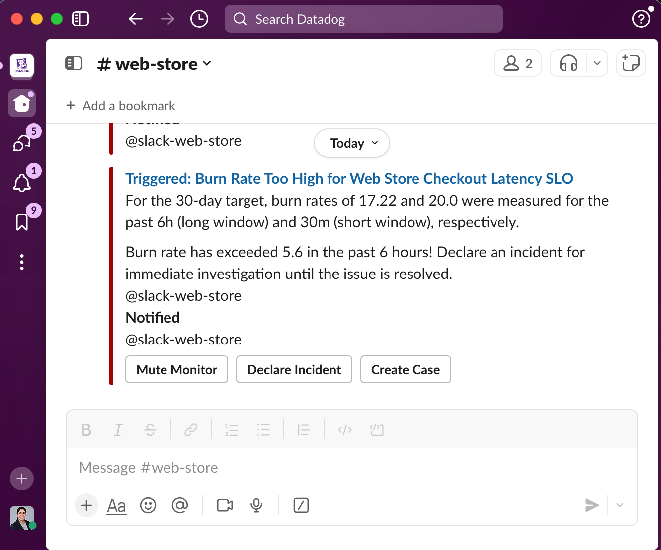 Investigate SLOs with high burn rates using rich observability data