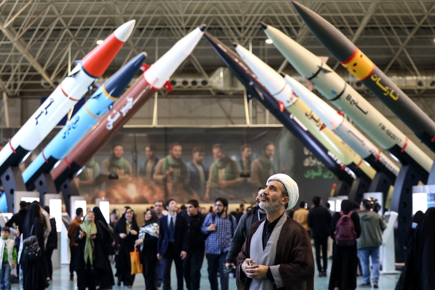 Iranian missiles and drones